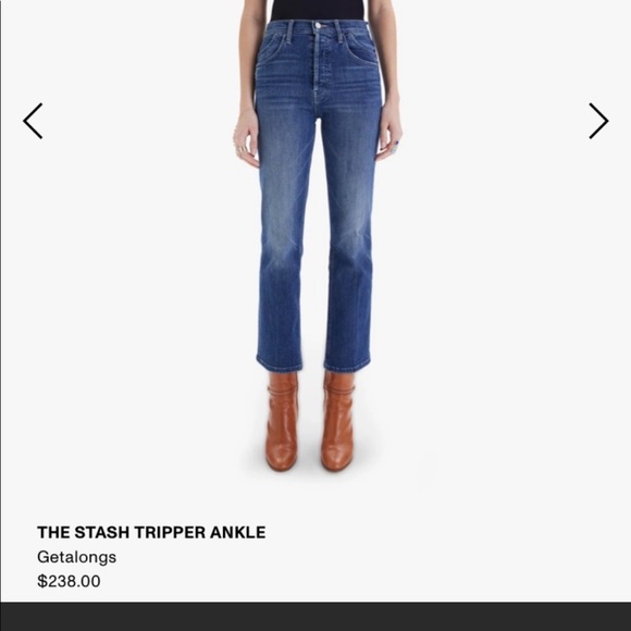 MOTHER Denim - MOTHER The Stash Tripper Ankle Getalongs Jeans 26
